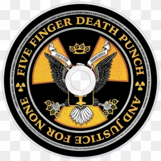 Five Finger Death Punch And Justice For None Cd Disc - Five Finger Death Punch And Justice For None Logo, HD Png Download