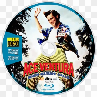 When Nature Calls Bluray Disc Image - Ace Ventura When Nature Calls, HD Png Download
