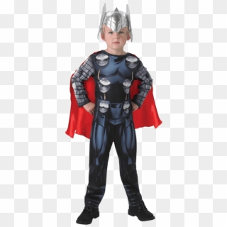 Child Avengers Assemble Thor Costume - Costume Da Thor, HD Png Download