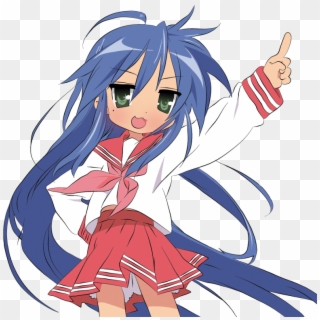 View Konata Check Em , - Cartoon, HD Png Download