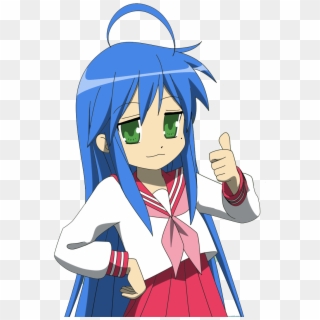 View Konata Daumen Hoch 2 , - Cartoon, HD Png Download
