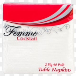 Femme Cocktail Table Napkins - Joie De Vivre Tattoo, HD Png Download
