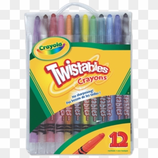 Crayola Twistables Crayons 12 Pack - Crayola Roll Up Crayons, HD Png Download