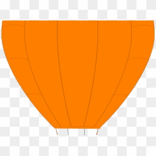 Hot Air Balloon Clipart Orange - Hot Air Balloon, HD Png Download