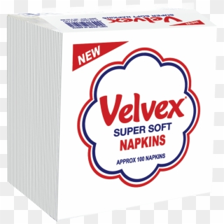 Velvex White Napkin Tissue - Velvex Tissue, HD Png Download