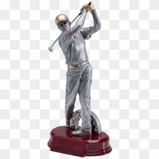 10 Resin Golf Action Figure, Modern Male, Red Bas - Resin Golf Trophies, HD Png Download