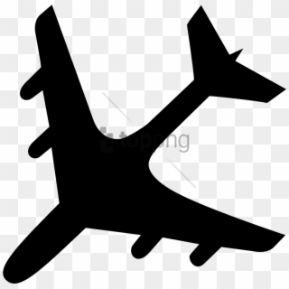 Free Png Download Airplane Black Png Images Background - Airplane Icon, Transparent Png