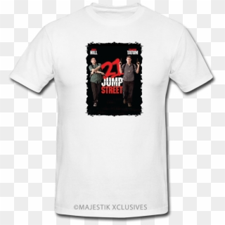 21 Jump Street V2 Movie T Shirt Jonah Hill Channing - T Shirt, HD Png Download