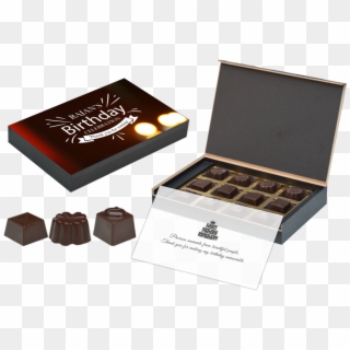 12 Chocolate Box - Chocolate Product Invitation Ideas, HD Png Download