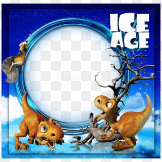 Free Png Best Stock Photos Ice Age Kids Photo Frame, Transparent Png