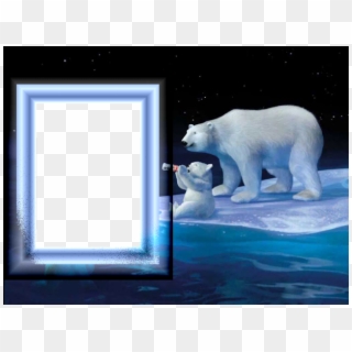 Frame-89 - Coca Cola Polar Bear Christmas, HD Png Download