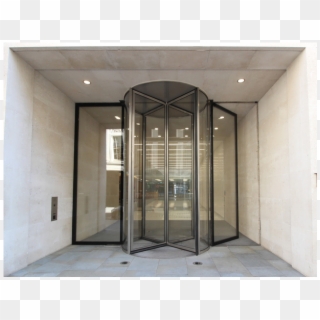 5m Tall Revolving Doors And Frameglaze Frameless Door - Screen Door, HD Png Download