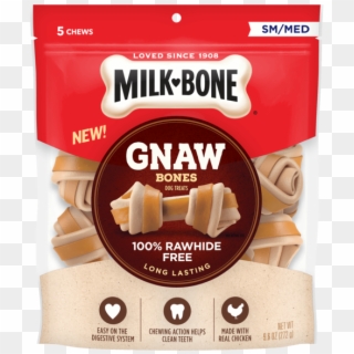 Milk-bone Gnawbones Chicken Bones Small/medium - Milk Bone Gnaw Bones, HD Png Download