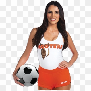 Ask Your Hooters Girl How She Is Celebrating The Cup - Soccer Girl Png, Transparent Png