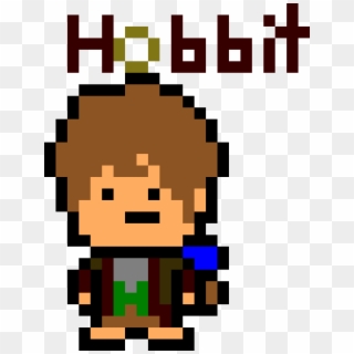 Bilbo Baggins - Minecraft Pixel Art Steve, HD Png Download