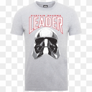 Star Wars The Last Jedi Captain Phasma Men's Grey T-shirt - Футболка Чёрная Пантера Марвел, HD Png Download