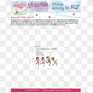 Down Load Invisible String Activity Kit - Heart, HD Png Download