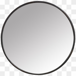 Productimage0 - Round Black Framed Mirror 65, HD Png Download