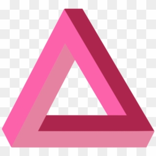 Impossible Triangle Transparent - Triangle, HD Png Download