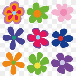 Decorative Sticker - Fleur Hippie A Imprimer, HD Png Download