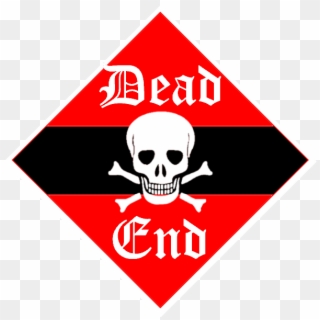 9 Dead End4 - Skull And Crossbones, HD Png Download