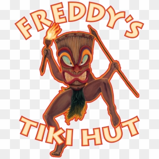 Freddy's Tiki Hut - Cartoon, HD Png Download
