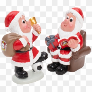 Christmas Gnomes, Set Of Two - Schalke Weihnachtsmänner, HD Png Download