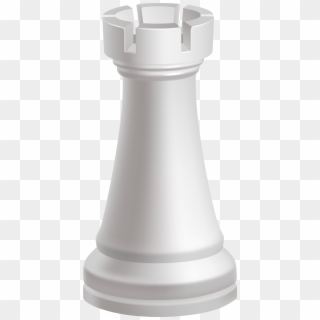 Rook White Chess Piece Png Clip Art - Column, Transparent Png