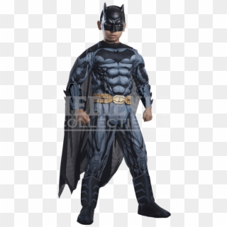 Kids Dc Superheroes Deluxe Batman Costume - Batman Costume Kid, HD Png Download