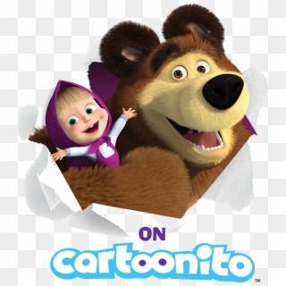 Sticker Masha And The Bear, HD Png Download