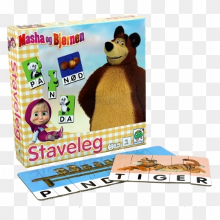 Masha And The Bear Spelling Game - Cartoon, HD Png Download