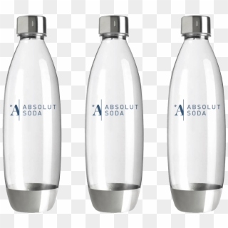 Absolut Soda Bottle Family Set - Plastic Bottle, HD Png Download