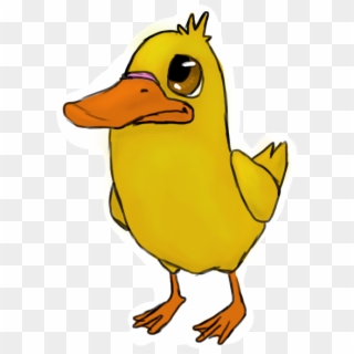 Duckling Clipart Sad - Cartoon Duck Sad Png, Transparent Png