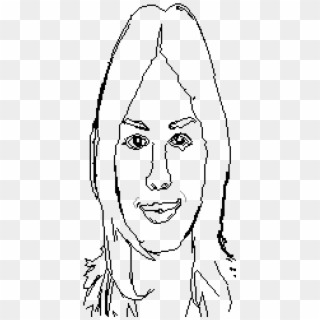 Woman Outline - Line Art, HD Png Download