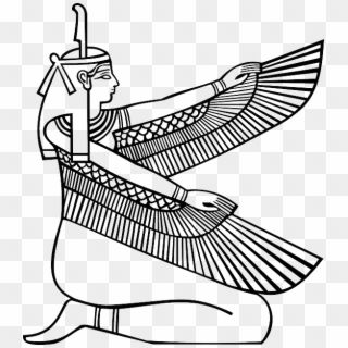 Maat Egyptian Goddess, HD Png Download