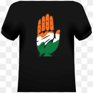 00 Congress Logo Printed T Shirt Buy Congress Logo - Symbol Congress And Dmk, HD Png Download