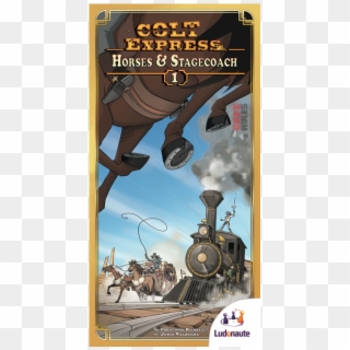 Coltexpress Horses And Stagecoach Box - Colt Express Arts, HD Png Download