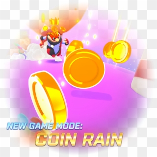 Coins Rain From The Sky All Over The Planet, Collect - Cartoon, HD Png Download