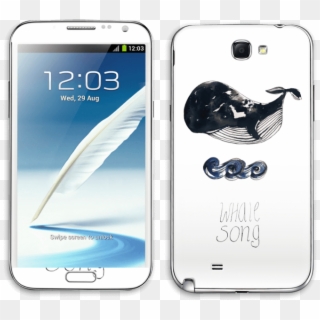 Whale Song Skin Galaxy Note - Samsung S 3 Note, HD Png Download