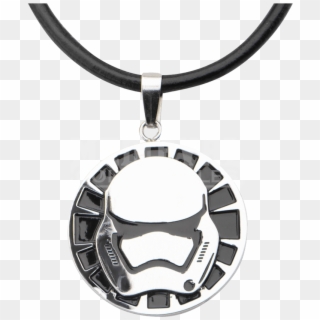 Mens First Order Stormtrooper Cord Necklace - Locket, HD Png Download