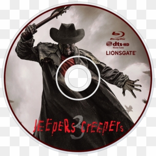 Jeepers Creepers 3 Bluray Disc Image - Jeepers Creepers 3 Disc, HD Png Download