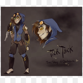 Jeepers Creepers, Creepypasta, Creepy Pasta - Ticci Toby And Clockwork Fusion, HD Png Download