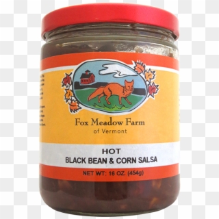 Fox Meadow Spicy Black Bean & Corn Salsa - Salsa, HD Png Download