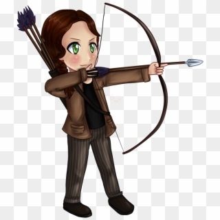 Vector Freeuse Download Archery Drawing Hunger Games - Hunger Games Cartoon, HD Png Download