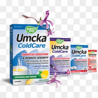 Umcka Products - Nature's Way Umcka Cold Care, HD Png Download