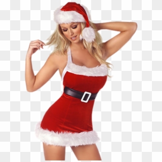 Tubes Meres Noel - Sexy Christmas Lady, HD Png Download