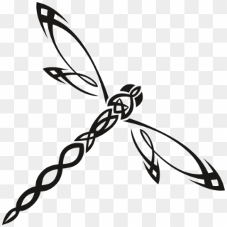 Ważka Insect Wings Worm Tattoo No Background - Dragonfly Clip Art, HD Png Download