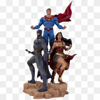 Trinity Statue By Dc Collectibles - Jason Fabok Trinity Statue, HD Png Download