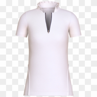 Ruffle Collar Breathable Short Sleeve Golf Shirt Ruffle - Mannequin, HD Png Download