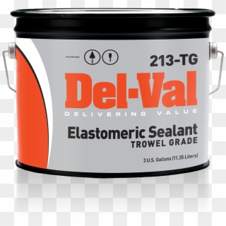 Del-val 213 Elastomeric Sealant Trowel Grade - Acrylic Paint, HD Png Download